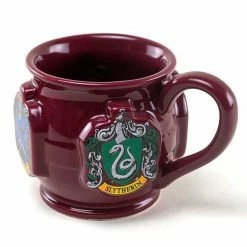 Harry Potter Film & TV 3D Cauldron Mug - Hogwarts Crests