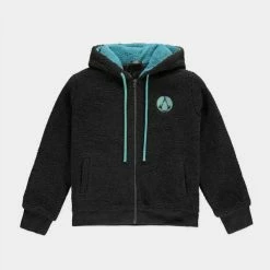 Geek-Aboo Geek Gear Assassin's Creed: Black Zip Teddy Hoodie