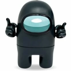 Among Us Black Action Figure