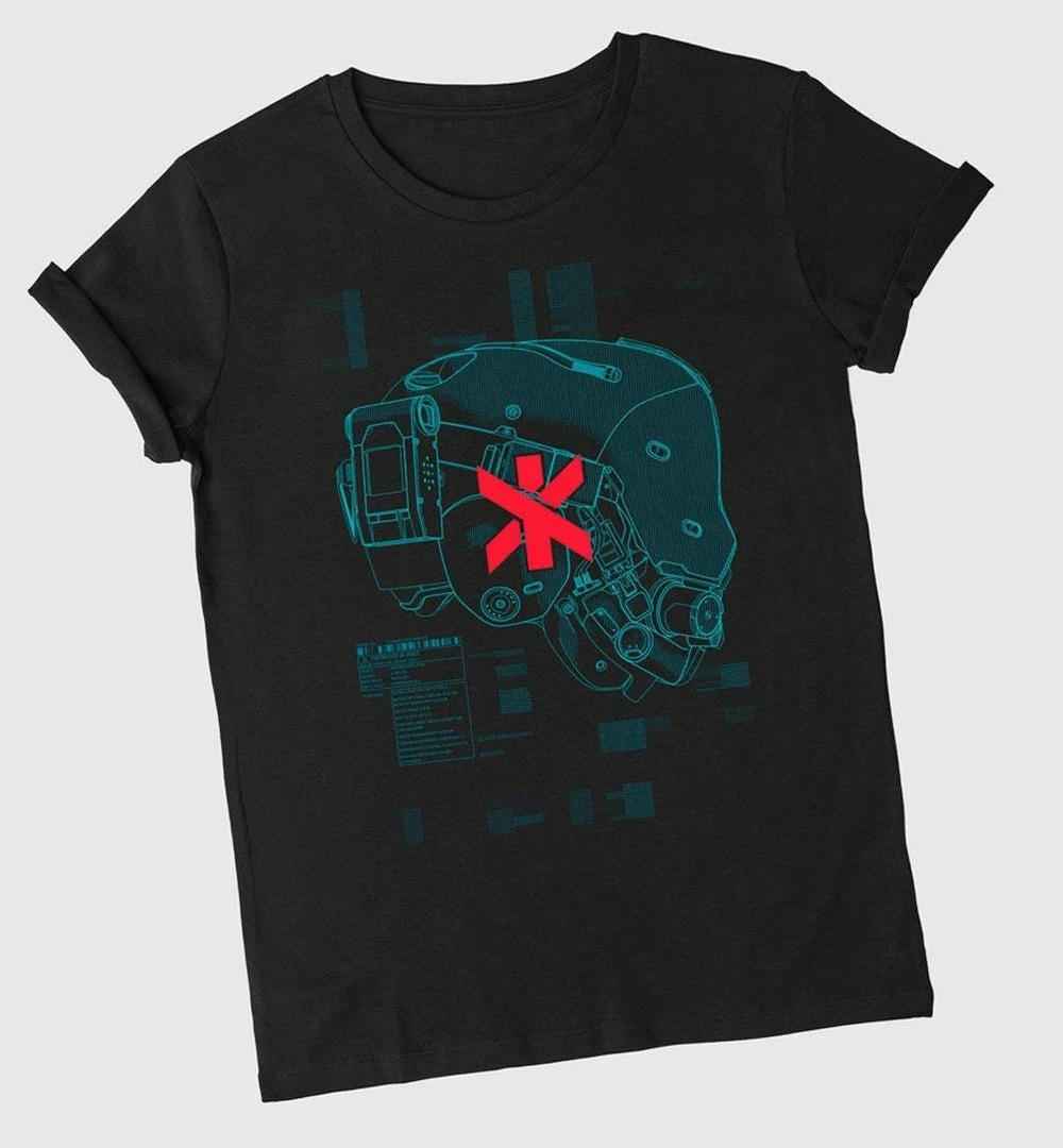 Geek-Aboo Cyberpunk 2077 Combat Helmet T