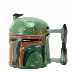 Star Wars: Boba Fett 3D Head Mug (with Lid)