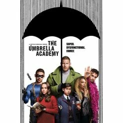 The Umbrella Academy Super Dysfunctional Family Maxi Poster