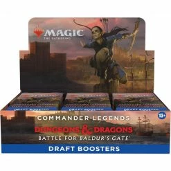 Magic: The Gathering - Commander Legends: Battle For Baldur’s Gate Draft Booster X24 Tabletop